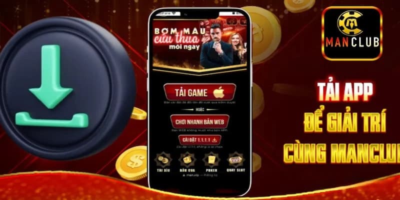 Hướng dẫn chi tiết cách để tải app Manclub
